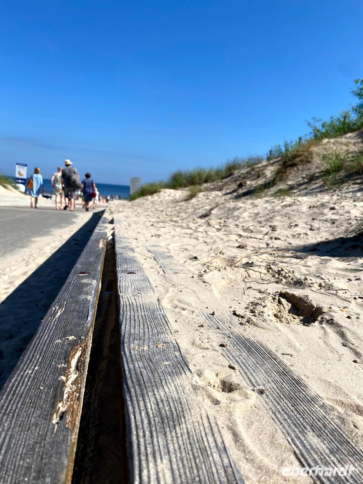 Swinemünde - Strandaufgang  &ndash; &copy; Lea Weigmann (Eberhardt TRAVEL)