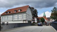 an den  Bega- Terrassen in Lemgo &ndash; &copy; Marlies Thrum (Eberhardt TRAVEL)