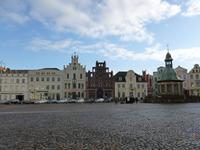 Wismar, M;arktplatz mit 