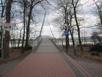 Fussgängerbrücke in Minden &ndash; &copy; Gisela Gerlach (Eberhardt TRAVEL)