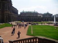 im Zwinger von Dresden
