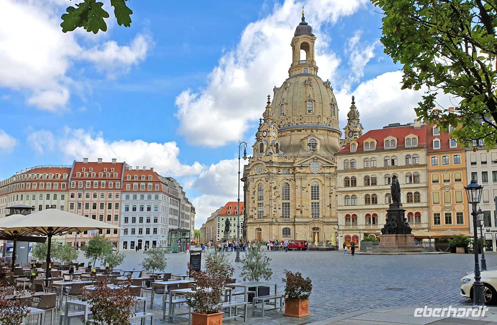 Dresdner Neumarkt mit Frauenkirche &ndash; &copy; Kristin Weigel (Eberhardt TRAVEL)