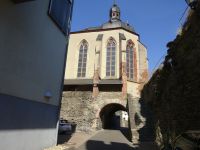 Oberwesel: weiße Kirche, Martinskirche &ndash; &copy; Inge Bily (Eberhardt TRAVEL)