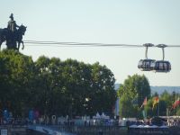 Koblenz: Kaiser-Wilhelm-Denkmal und Seilbahn &ndash; &copy; Inge Bily (Eberhardt TRAVEL)
