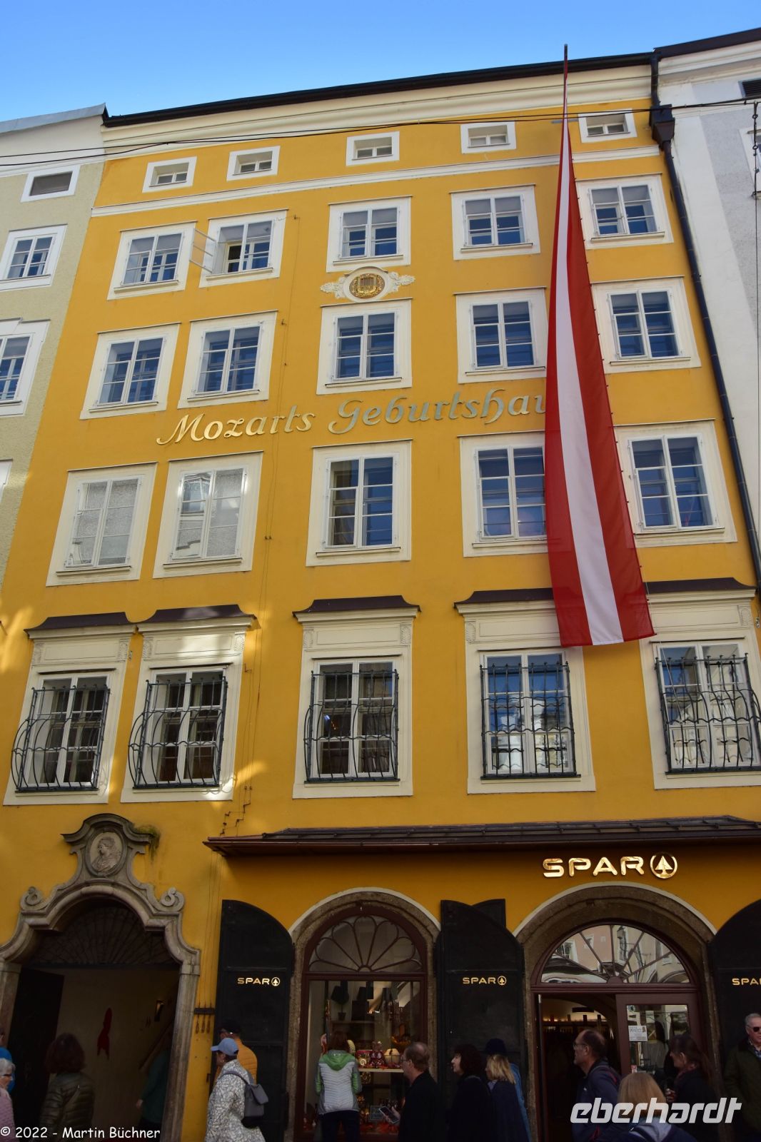 Salzburg - Mozarts Geburtshaus &ndash; &copy; Martin Büchner (Eberhardt TRAVEL)