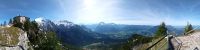 Aufstieg zum Kehlsteinhaus - Blick zum Königssee und Steinernen Meer &ndash; &copy; Martin Büchner (Eberhardt TRAVEL)