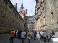 Stadtrundgang, am Fürstenzug &ndash; &copy; Volker Jungklaus (Eberhardt TRAVEL)