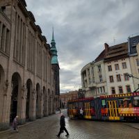 Görlitz Blick vom Kaufhaus zum Frauenturm