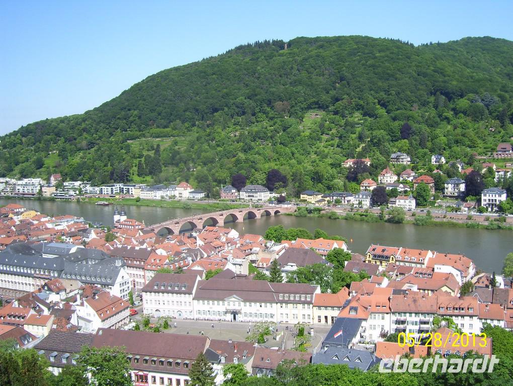 Blick auf Heidelberg &ndash; &copy; Heike Meinhold (Eberhardt TRAVEL)