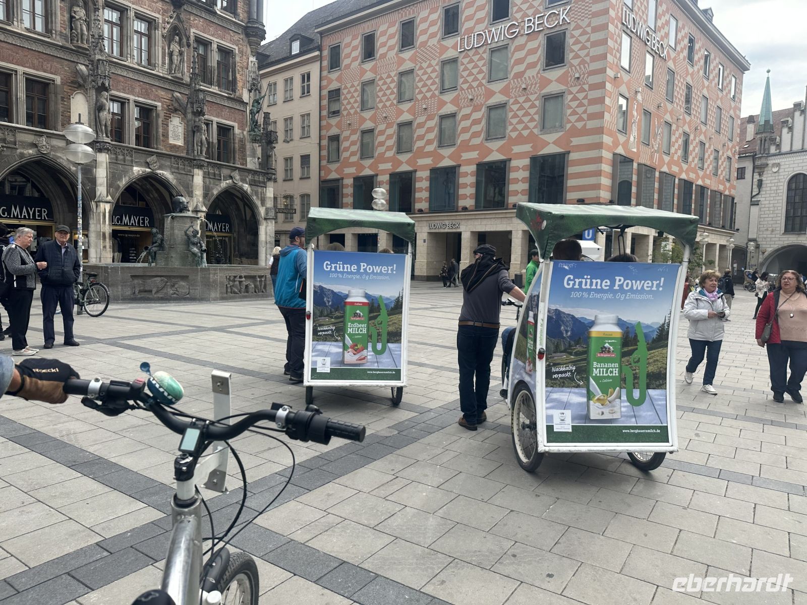 München - Stadtrundfahrt mit Rikscha  &ndash; &copy; Sabine Letzybyll (Eberhardt TRAVEL)
