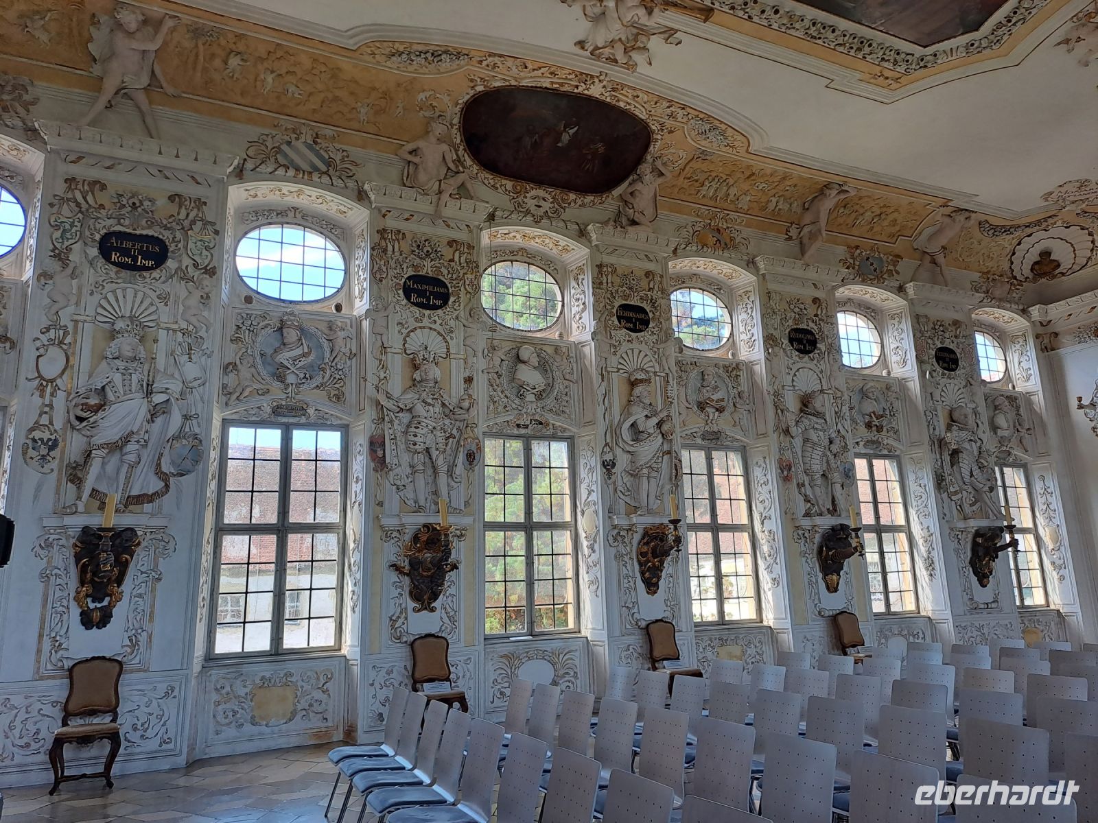 Kaisersaal Schloß Salem &ndash; &copy; Gisela Hohlfeld (Eberhardt TRAVEL)