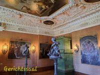 Gerichtssaal Schloß Saalem &ndash; &copy; Gisela Hohlfeld (Eberhardt TRAVEL)