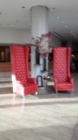  Ein letzter Blick ins Foyer unseres Hotels.