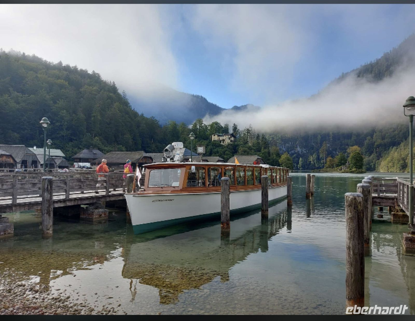 Rundreise Berchtesgadener Land - Königsee - unser Schiff &ndash; &copy; Renate Schuster (Eberhardt TRAVEL)