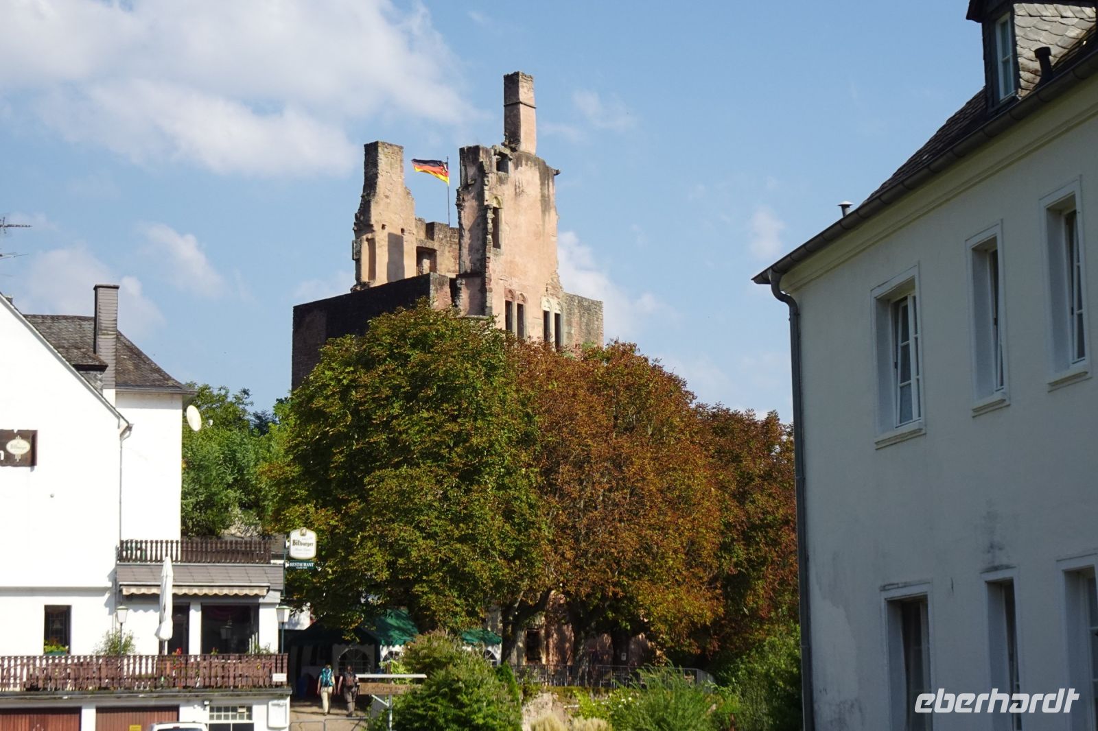 Tag 5 19.09.2024 Wanderung auf dem Römerpfad, Burgruine Ramstein &ndash; &copy; Gabriele Sauer (Eberhardt TRAVEL)