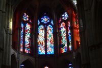 Tag 5 19.09.2024 Trier, Kirchenfenster Liebfrauenkirche &ndash; &copy; Gabriele Sauer (Eberhardt TRAVEL)