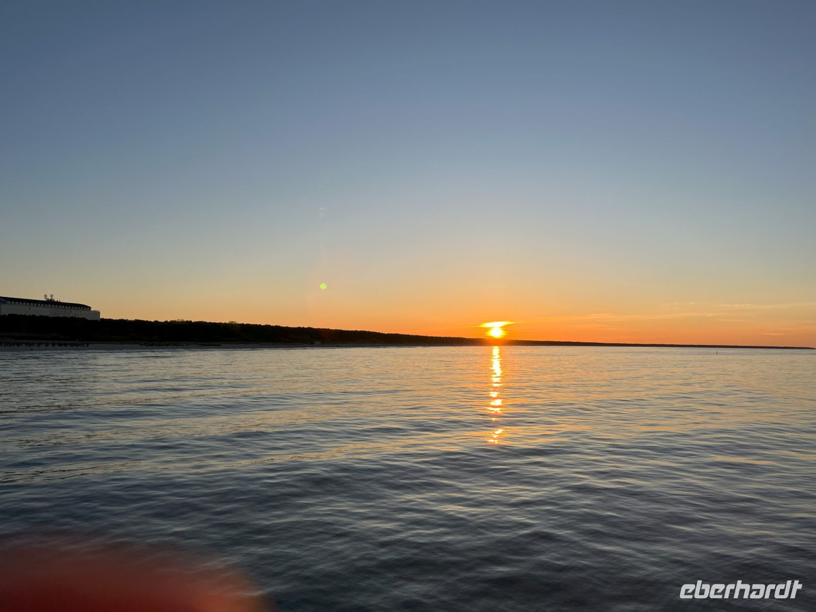 Sonnenuntergang Zinnowitz &ndash; &copy; Ina Lakermann (Eberhardt TRAVEL)