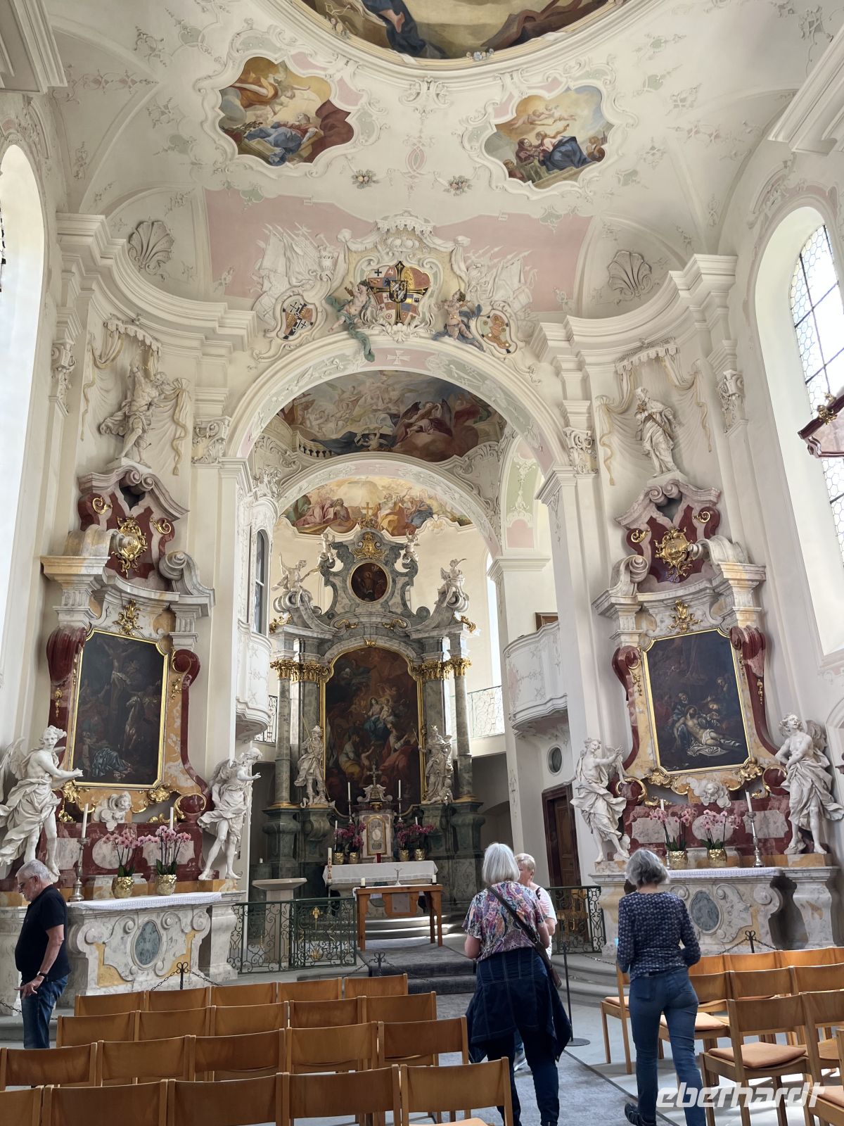 Bodenseerundreise 9.06.25 Insel Mainau -Schlosskirche St.Marien &ndash; &copy; Renate Schuster (Eberhardt TRAVEL)