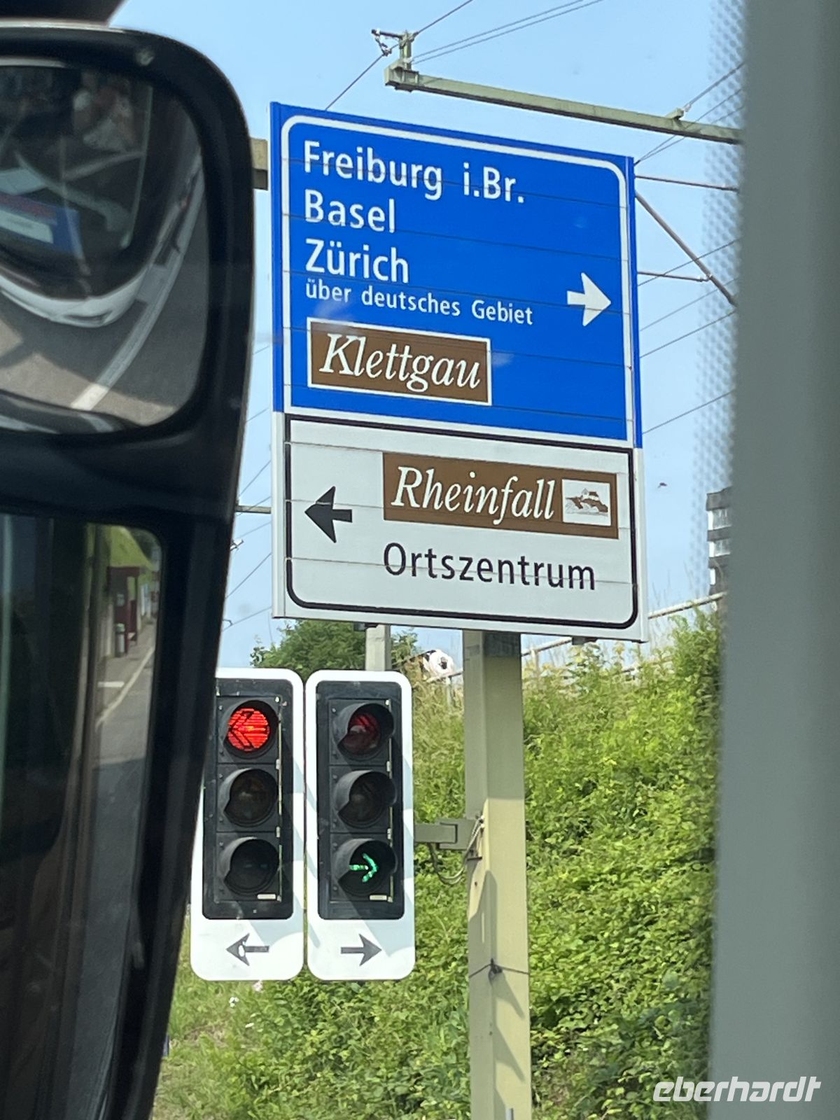 Bodenseerundreise 10.06.25   Rheinfall Schaffhausen! &ndash; &copy; Renate Schuster (Eberhardt TRAVEL)