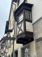 Bodenseerundreise 10.06.25   Stein am Rhein mit Fachwerkhäusern & vielen Erkern &ndash; &copy; Renate Schuster (Eberhardt TRAVEL)