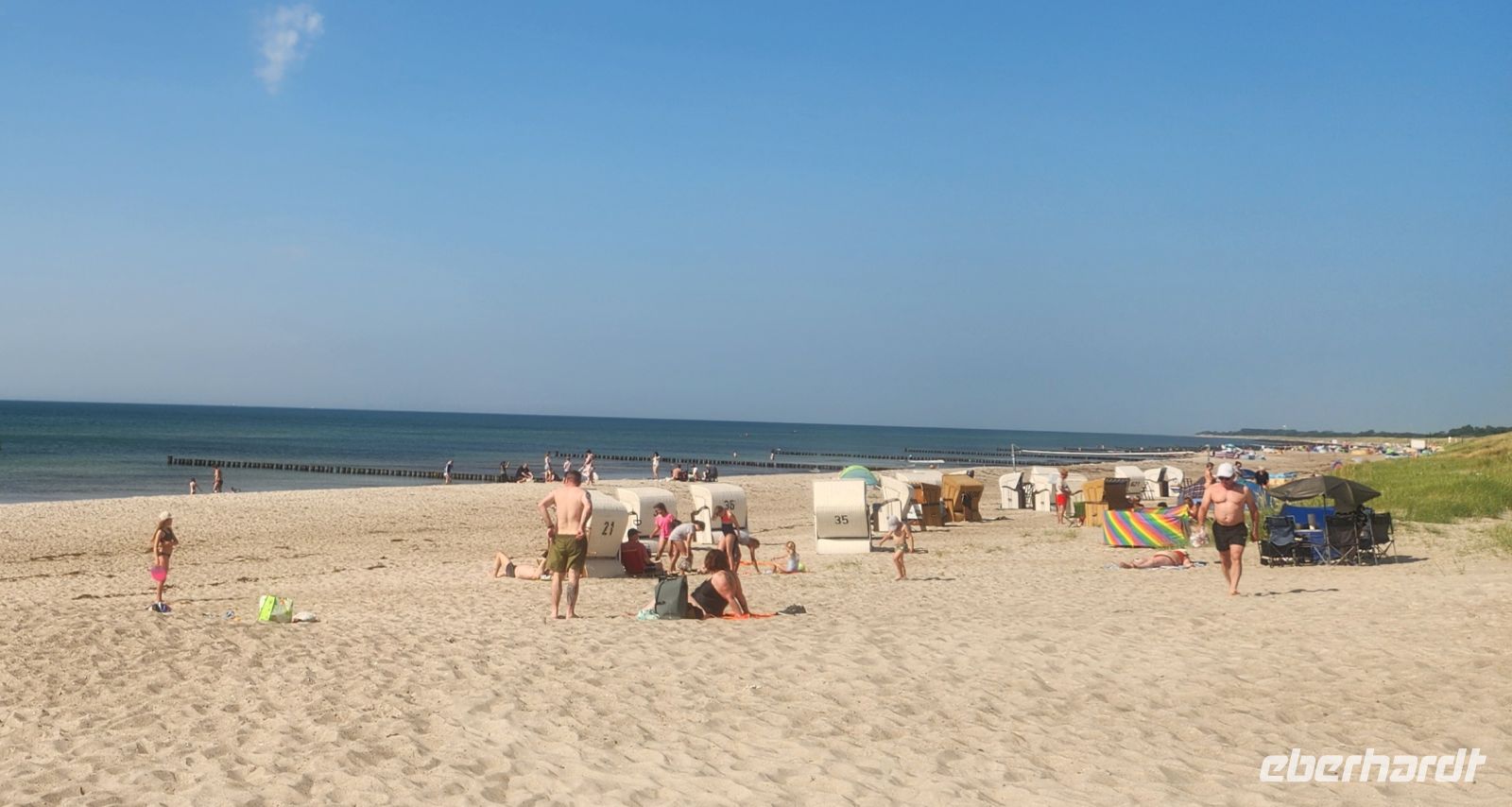 Strandleben in Dierhagen &ndash; &copy; Petra Hady (Eberhardt TRAVEL)
