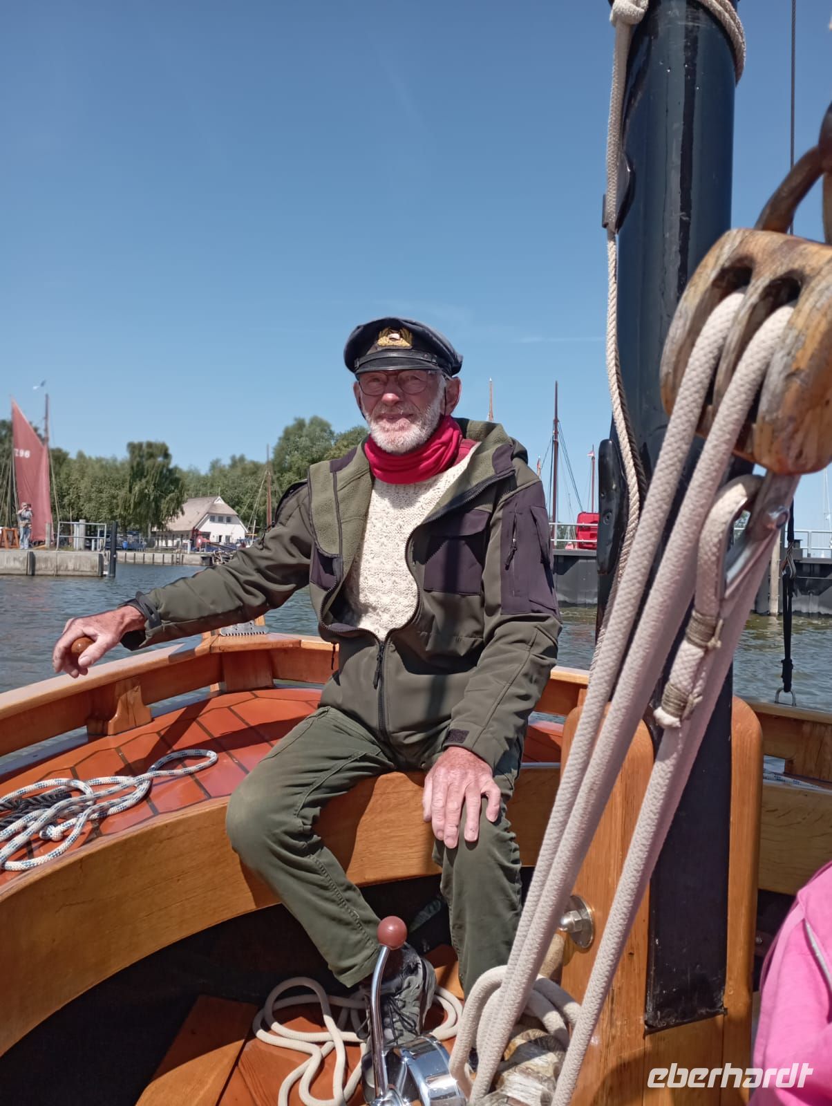 Reini, der Skipper &ndash; &copy; Petra Hady (Eberhardt TRAVEL)