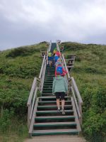 Aufstieg zur höchsten Erhebung von Sylt - der Uwe - Düne &ndash; &copy; Thomas Hahn (Eberhardt TRAVEL)