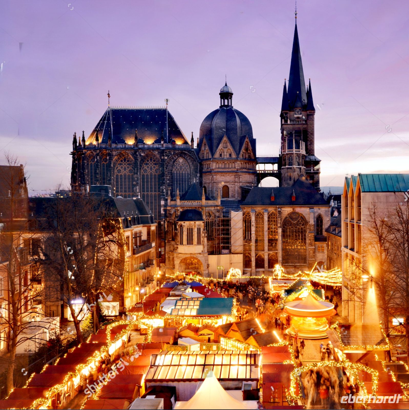 Letzter Abend auf dem Aachener Weihnachtsmarkt &ndash; &copy; Simone Willner (Eberhardt TRAVEL)