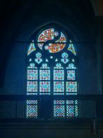 Herrliches gotisches Fenster in der Kirche in Kornelimünster &ndash; &copy; Simone Willner (Eberhardt TRAVEL)