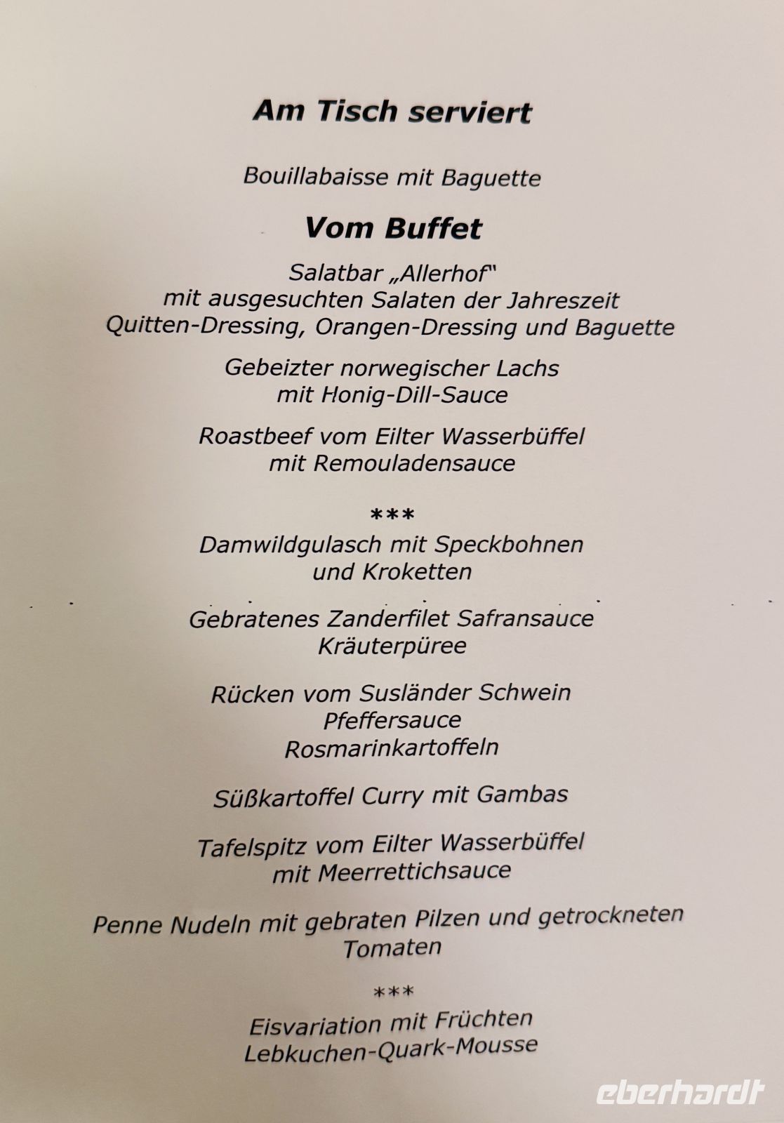 3. Tag - Silvester-Buffet  &ndash; &copy; Christin Kuschka (Eberhardt TRAVEL)