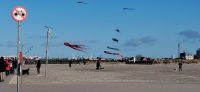 Drachenfliegen am Strand Norddeich