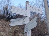 Richtungsweiser in Mespelbrunn &ndash; &copy; Liane Klein (Eberhardt TRAVEL)