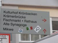 Interessantes Hinweisschild 