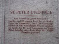Information zur Kirche in Niederzell &ndash; &copy; Karl-Heinz Meinig (Eberhardt TRAVEL)