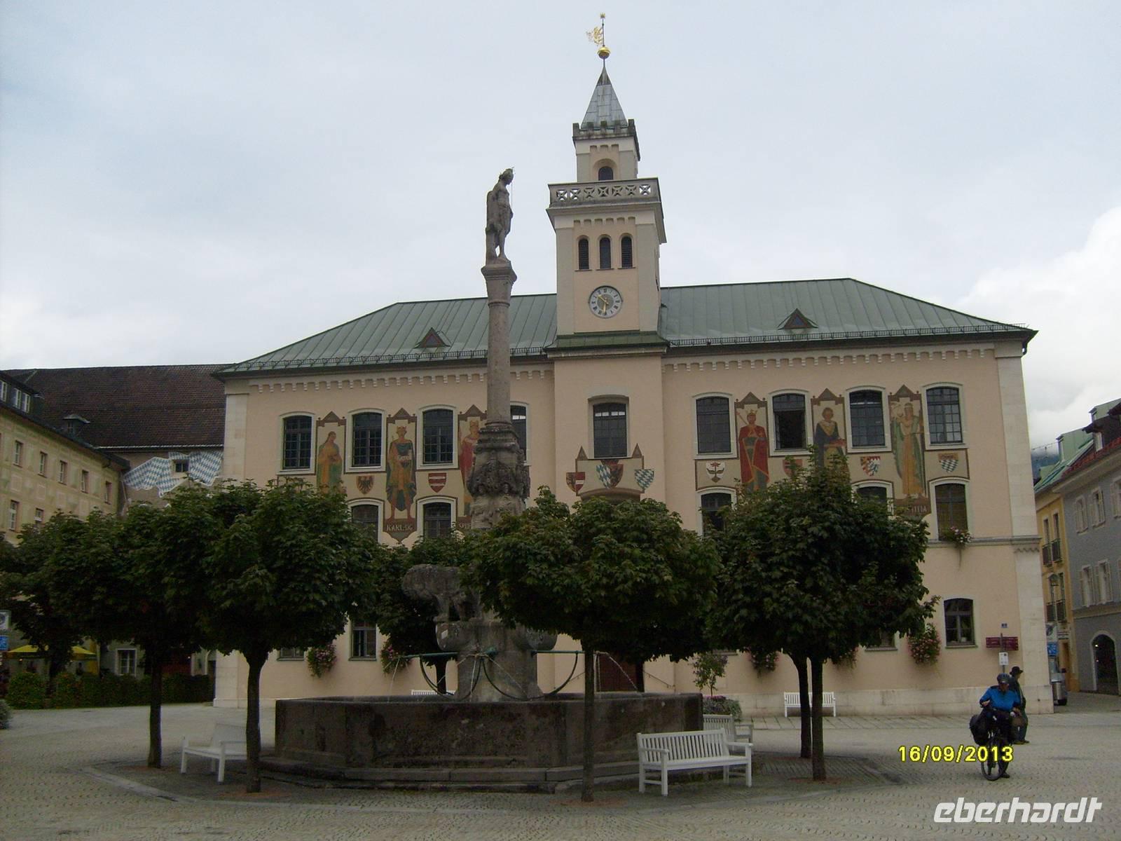 Rathaus in Bad Reichenhall &ndash; &copy; Elke Reuter (Eberhardt TRAVEL)