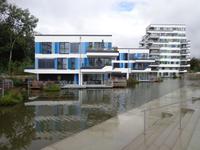 Moderne Wohnbauten sind auf der Insel Wilhelmsburg entstanden