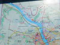 auf der Karte kann man die Tour noch einmal nachvollziehen &ndash; &copy; Doreen Päßler (Eberhardt TRAVEL)
