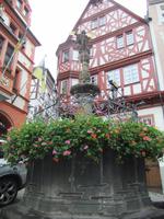 Der Marktbrunnen in Bernkastel-Kues