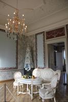 Barockschloss Rammenau - Blauer Salon &ndash; &copy; Sylvia Ott (Eberhardt TRAVEL)