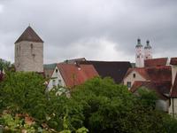 Über den Dächern der Fuchsienstadt Wemding &ndash; &copy; Peter Rudolph (Eberhardt TRAVEL)