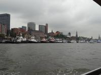Blick auf den Hafen
