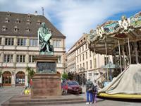 Gutenbergdenkmal, Straßburg &ndash; &copy; Irene Schneider (Eberhardt TRAVEL)