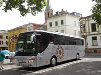 unser Bus in Bad Kreuznach &ndash; &copy; Christina Günther (Eberhardt TRAVEL)