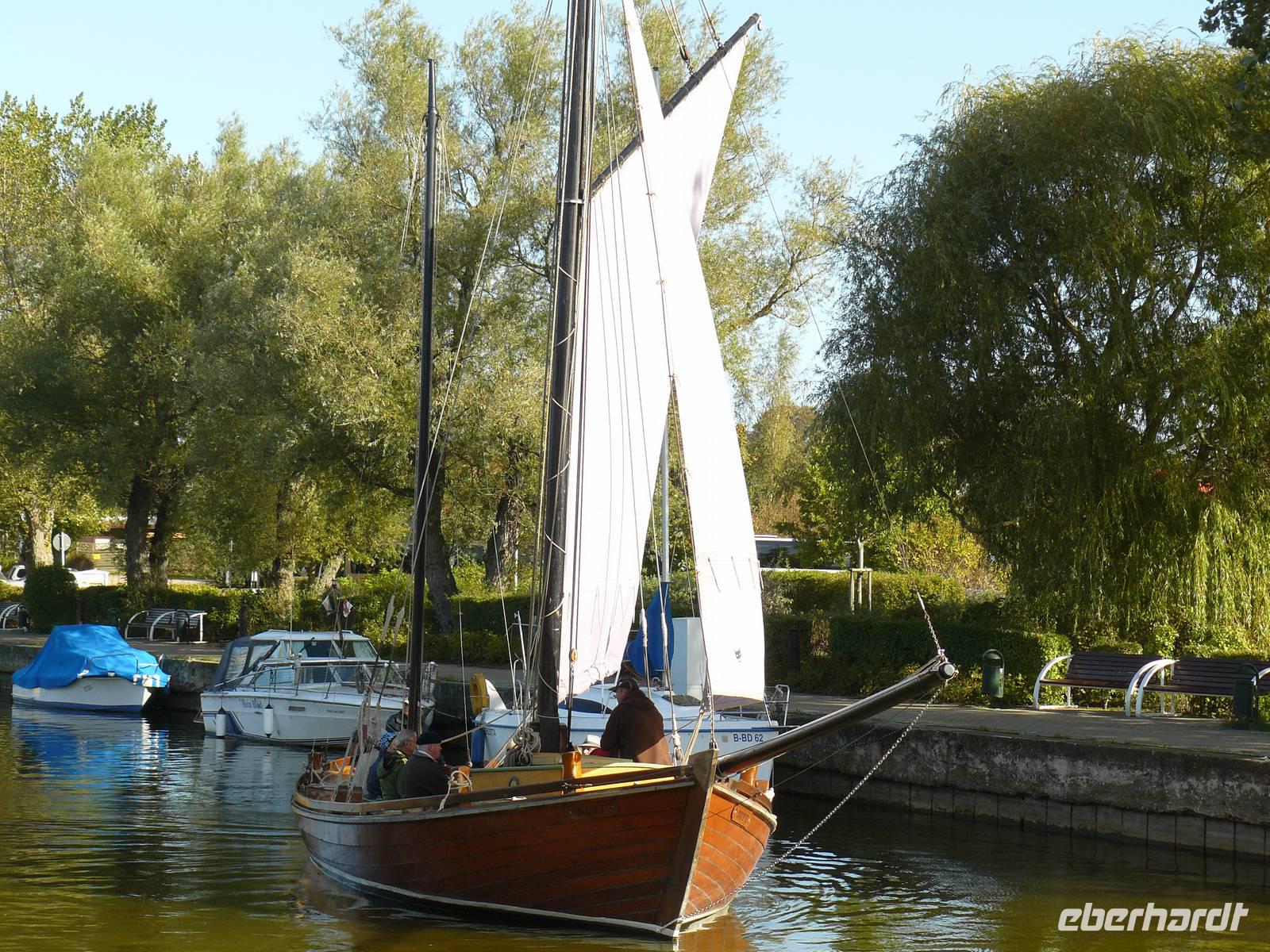 Zeesbootfahrt in Wustrow &ndash; &copy; Margret van Blokland (Eberhardt TRAVEL)