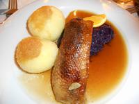 Weihnachtsmenü im Landhotel Rittersgrün (Gänsebrust) &ndash; &copy; Katrin Deutschbein (Eberhardt TRAVEL)