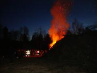 Osterfeuer Raddusch &ndash; &copy; Harald Kühne (Eberhardt TRAVEL)
