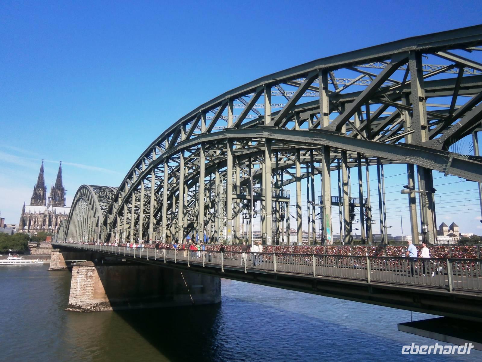 Köln Hohenzollernbrücke &ndash; &copy; Peggy Pfützner (Eberhardt TRAVEL)