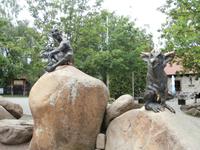 Thale am Hexentanzplatz-Treff mit der Hexe &ndash; &copy; Ingrid Langer (Eberhardt TRAVEL)