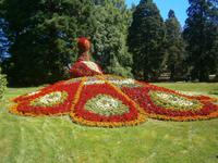 Insel Mainau, der Pfau aus Blumen