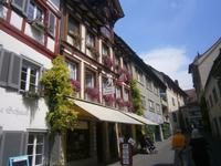 Schöne Gebäude in den Seitengassen